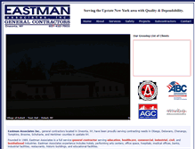 Tablet Screenshot of eastman-assoc.com